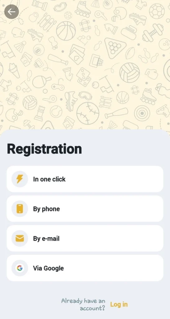 melbet registration method